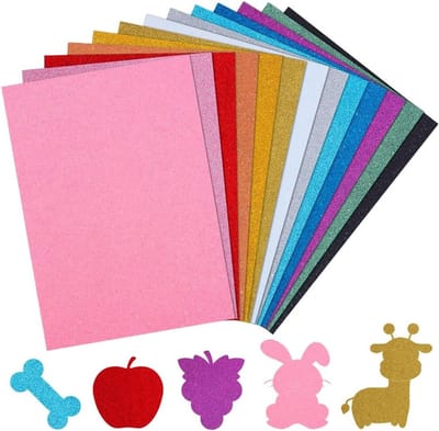 13 Kleuren EVA Craft Foam Vellen 7.9 x 11.8 inch voor Creatieve Projecten, DIY, Kaarten en Scrapbooking Decoraties