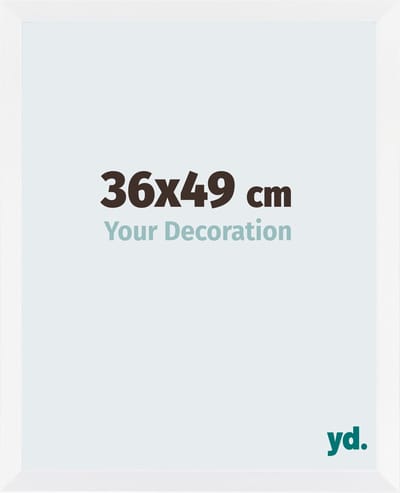 Your Decoration - Fotolijst 36x49 cm - MDF - Wit Mat - Catania