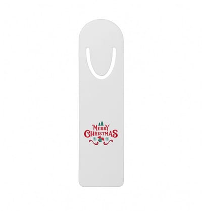 Hacebo® - Kerst merry christmas metalen boekenlegger - Kerstmis - Kerst beker - winter - kerst - christmas - kerst cadeau Bladwijzer boekenleggers - 12.7 cm x 3.2cm