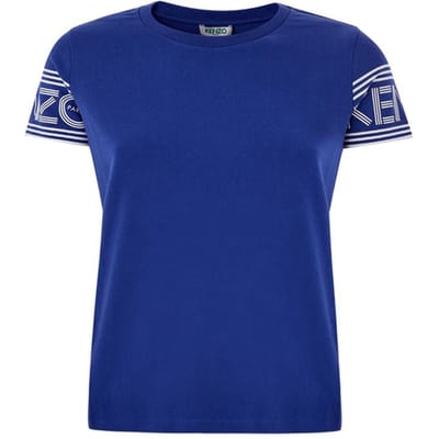 Kenzo Blauwe Katoenen T-Shirt