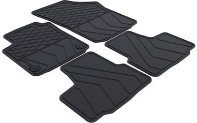 Rubber Automatten geschikt voor Skoda Citigo - Bouwjaar: 2012-2021 - Originele pasvorm - 4-delig - Uitvoering: Citigo