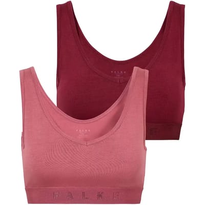 FALKE Daily Comfort Multipack ademend katoen beha dames veelkleurig - maat XS