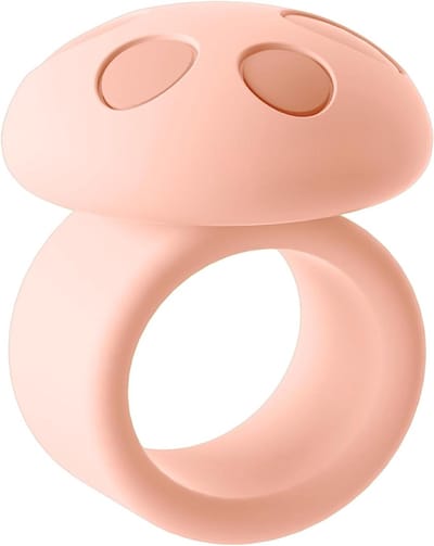 Deurknopstopper Siliconen - Deurgreepbescherming Bumper - Geluidsreductie Thuis - Zonder Boren Installatie - 5 x 5 x 5 cm - Roze