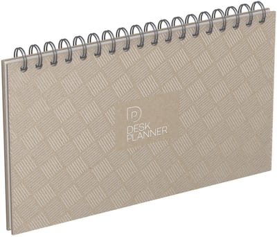 Agenda bureau-jaarplanner, ongedateerd, 240 x 140 mm