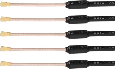 5 Stuks Omnidirectionele Messing Antenne 5.8G 3DB 65mm RG178 Kabel voor UAV en Drone Gebruik