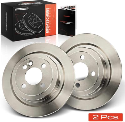 Frankberg 2x Remschijven Achteras voor MINI