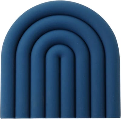 COZELLA® Onderzetter Siliconen – Placemat Pannenonderzetter Hittebestendig – Antislip – Blauw