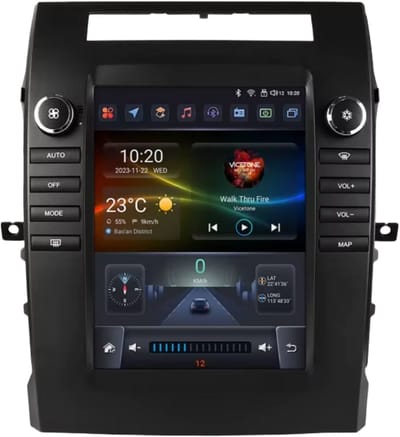 Autoradio met bluetooth - Carplay - Voor Toyota Verso & Corolla (2004-2009) - Geschikt voor Apple en Android - Stereo - Navigatie - Navigatiesysteem auto - 3GB 32GB