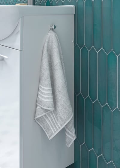 Deftrans Mila - Onderbouwkast met Wasbak - 50 cm - Wit - Staand