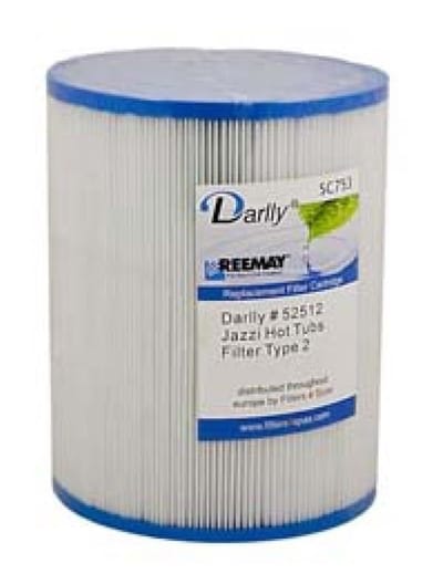 Darlly spa filter voor hot tub, type SC753, afm. 25 ft2
