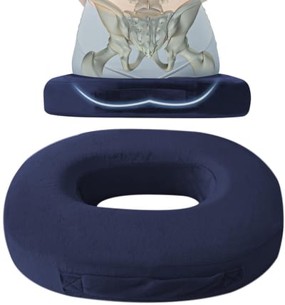 Dailygoods - Orthopedisch Zitkussen van Traagschuim voor Pijnverlichting