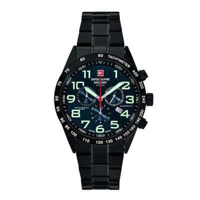 Swiss Alpine Military Combat Basic SAM7055.1873 mannen horloge
