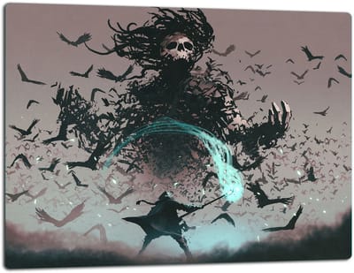 TMK ArtDeko - Snijplank - 52x40 - Zwart - Gehard Glas