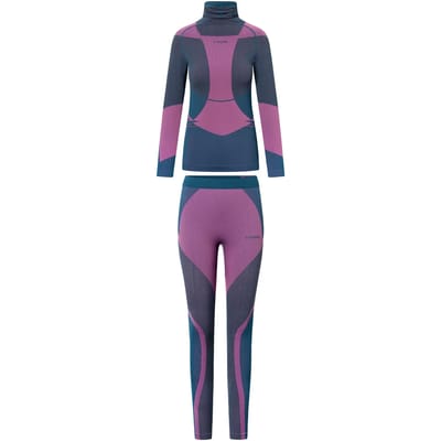 Viking Fusion Lange Mouwen Basislaagset Blauw S Vrouw