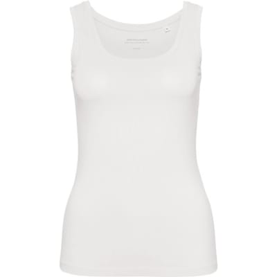 Slim fit tank top van katoenmix model 'Ina/Dailies'