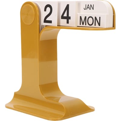 Eeuwigdurende Kalender 2025-2026 Dagelijks Bureau Ornament   Woondecoratie Bureauaccessoires white
