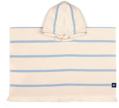 Torres Novas 1845 Peuterponcho / badcape, Boa Nova Blauw - 2 tot 4 jaar - Katoen