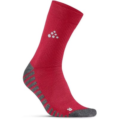 Craft Progress Anti Slip Mid Gripsokken - Rood | Maat: 46/48