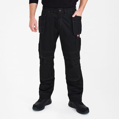 Engel Combat werkbroek met holsterzakken 2761-630 - Black - 46