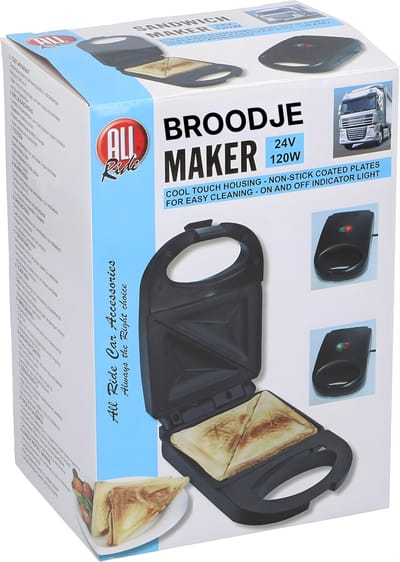 Quvo® Tosti-ijzers - Tosti Apparaat - Tosti Ijzer - Zwart - 9cm x 22cm x14cm