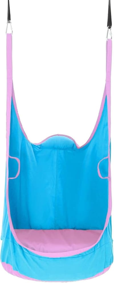 Kinder Hangstoel - Schommel Pod - Lezen Ontspannen - Zacht Katoen - 135x75cm - Veelkleurig