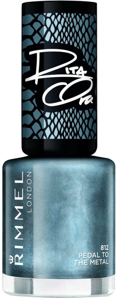 Rimmel London 60 seconds supershine nagellak by Rita - Pedal to the Metal - Metallic purple