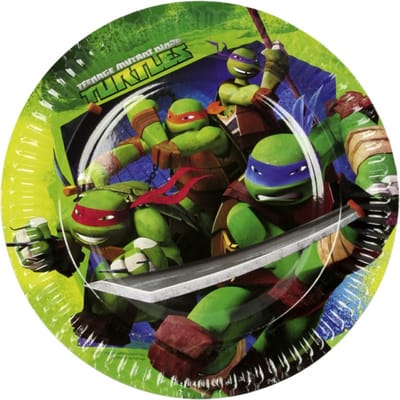 Ninja Turtles Borden 23 cm 8 stuks