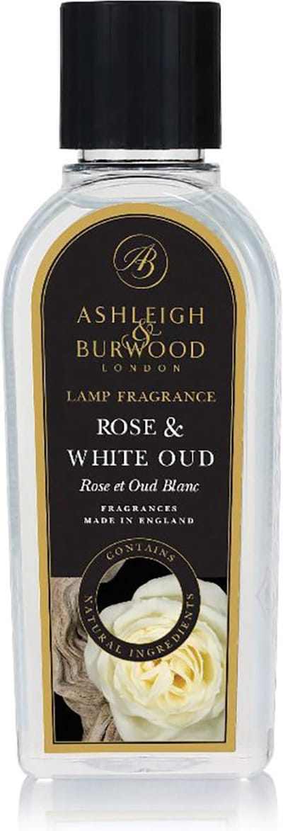 Ashleigh & Burwood Navulling - voor geurbrander - Rose & White Oud - 250 ml
