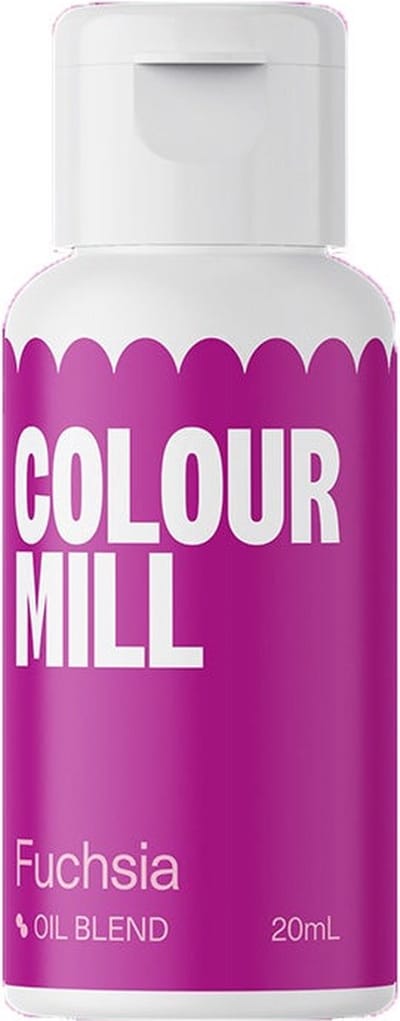 Colour Mill Oil Blend Voedingskleurstof op Oliebasis - Fuchsia - 20ml