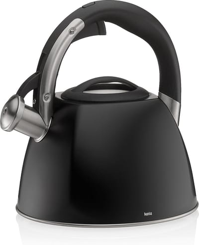 Fluitketel, Zwart, 2.4 L - Kela | Vitus