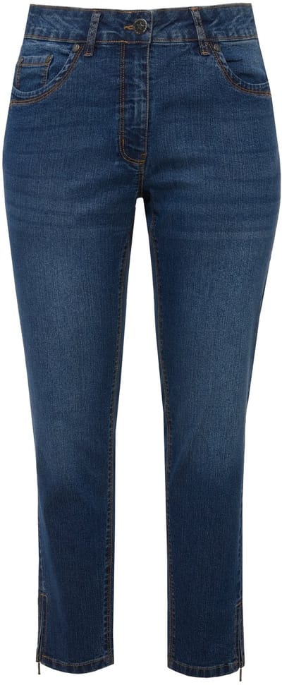 Angel of Style - Dames - Jeans Irma Slim Fit stretchcomfort 5-pocket - Blue stone - Maat 44