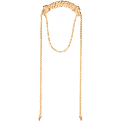 EIS, knevel, 'knevel in trens design', incl. riem, verstelbaar, beige