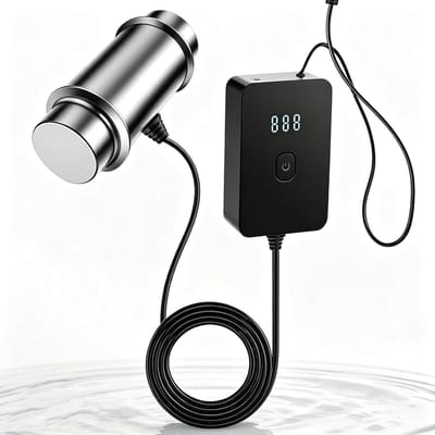 Ultrasone Reiniger - Schoonmaakstick - Sieraden Reinigen - 40kHz Cavitatie - 30 Min Continu - Zilver