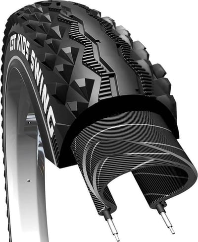 CST Buitenband met reflectie - Zwart - 24x1.95 - Geschikt voor offroad en asfalt