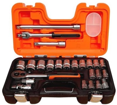 Dopsleutelset 1,3 cm - 24-delige set voor professioneel gebruik