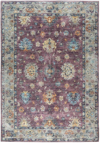 Muratap Vintage vloerkleed ruby garden multi wasbaar- 160x230 cm
