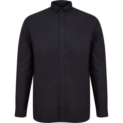 Shirt met lange mouwen Henbury Classic Fit