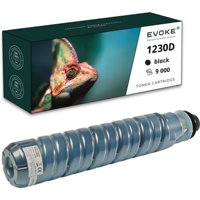 Evoke compatibele toner voor Ricoh 885094 842015 1230D Zwart 9000 pagina's 2018/2020/1600/2000 Dsm 615 Dsm 618 Ld 115 Is 2220 Mp 1600 Mp 2000