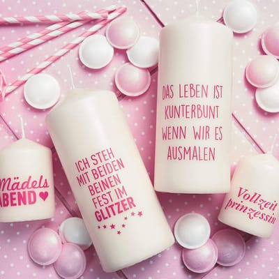 Grijze Kaars met Spreuk – Cadeau voor Elke Gelegenheid (50 of 100 Uur Branding)