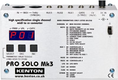 Kenton Pro Solo MkIII - MIDI-tool voor keyboards