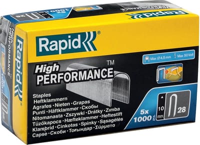 RAPD bev niet, nietvorm rond, beenlengte 10mm, rugbreedte 4.5mm