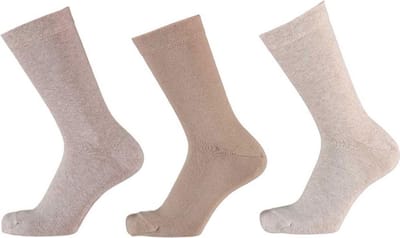 Apollo - 6-Pack - Katoenen Damessokken - Diverse Kleuren - 3-Pack - Heren / Dames - multi beige - 35-38 - 158060000