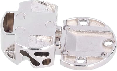 Dailygoods- Tafelscharnier Opvouwbaar - Zinklegering - Mini Scharnier - Duurzaam Hardwareaccessoire - Compact Ontwerp - Flexibele Gebruiksmogelijkheden