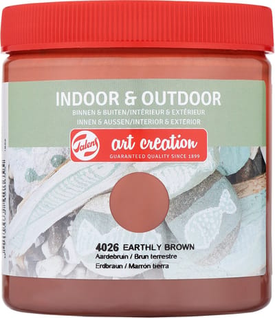 Talens Art Creation indoor & outdoor verf 250ml - Aardebruin