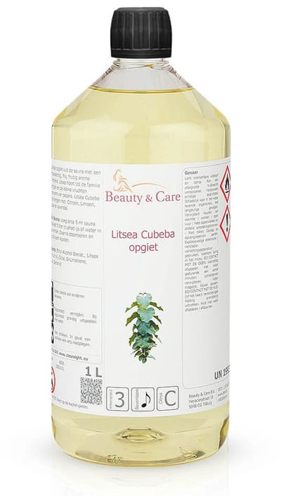 Litsea Cubeba opgiet - Beauty & Care - 1 L. new