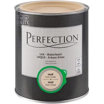 Perfection Houtlak Ultradekkend - Mat - Basic Beige - 750ml