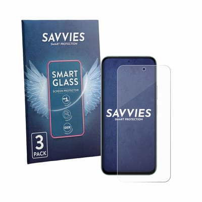 3 Stuks Savvies Screenprotector - geschikt voor Vivo iQOO Z11x - beschermfolie glas transparant