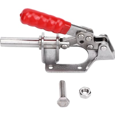 Duw Trek Kniehevelklem 302F 136kg Klemkracht Snelspanner Kniehevelklem voor Apparatuur