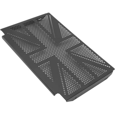 Radiateur Grille Beschermkap RVS Motorfiets Radiateur Beschermer voor Trident 660 gray