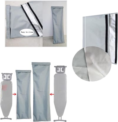 Strijkplankhoes - Beschermhoes Plank - Strijkplank Beschermen - Waterdicht Oxford Materiaal - 125x40CM - Grijs